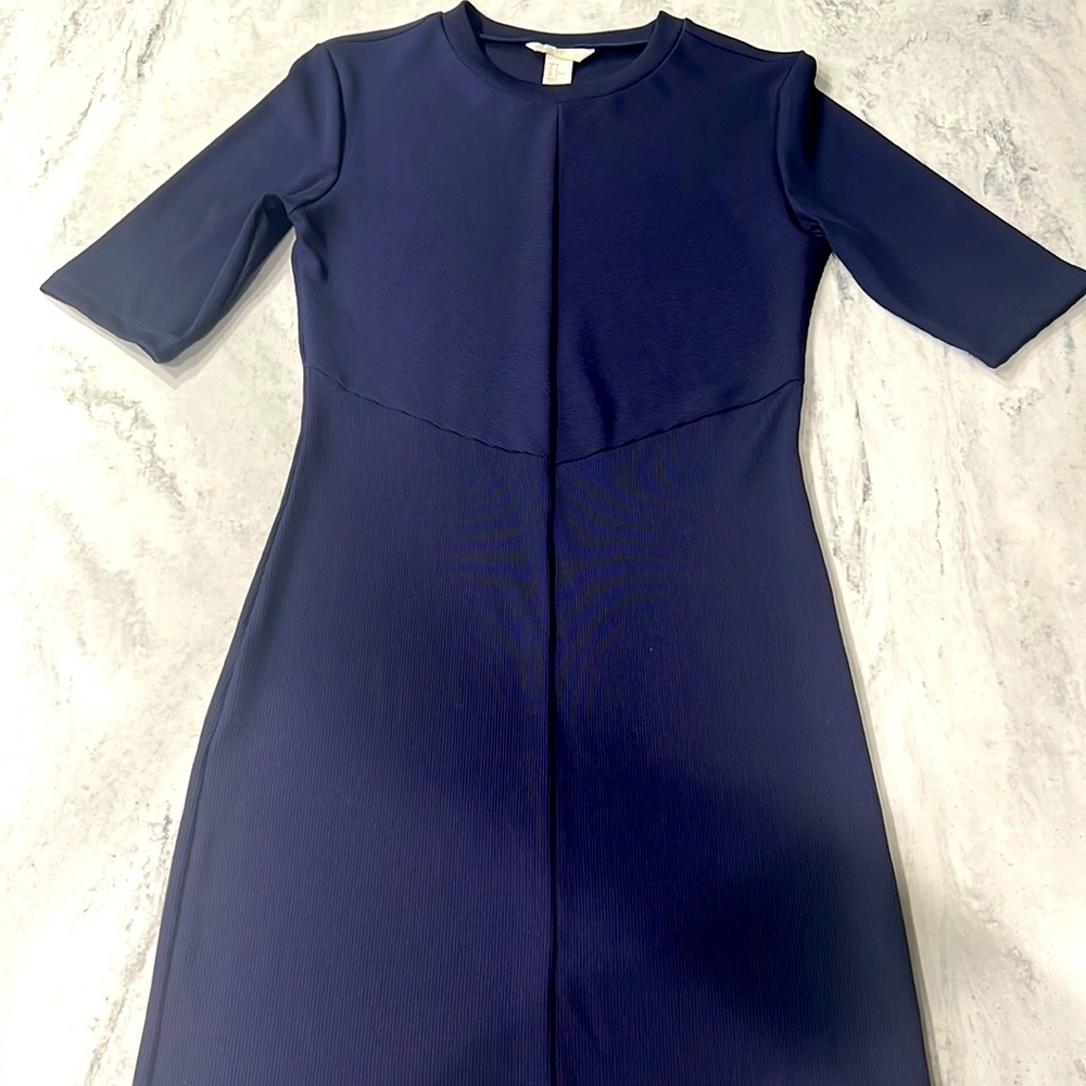 Navy H&M Dress